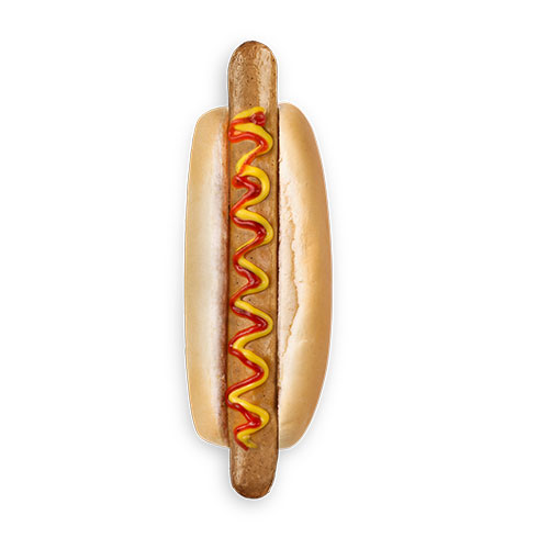 Vegetable hot dog