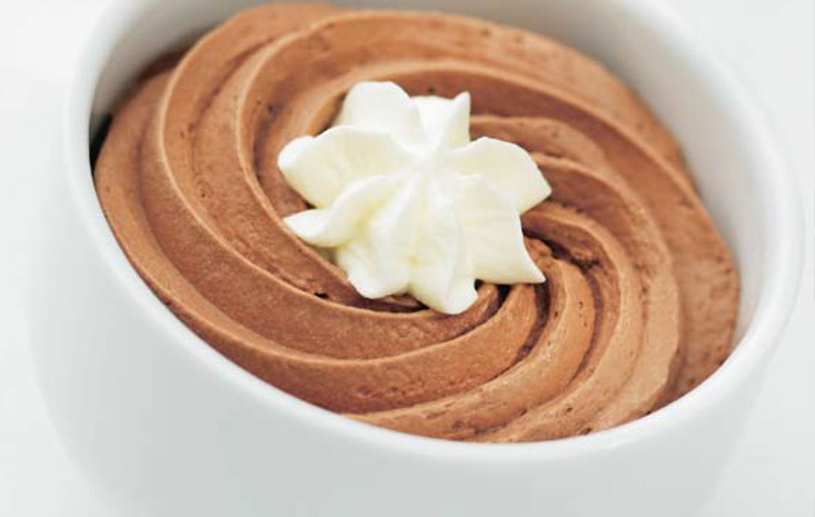  Chocolate mousse 
